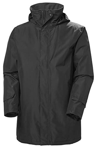 Herren Helly Hansen Dubliner Insulated Long Jacket, Schwarz, 2XL von Helly Hansen