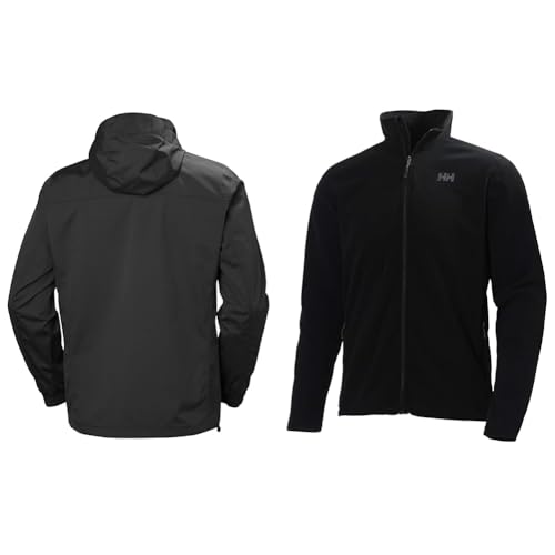 Helly Hansen Herren Dubliner Jacket, Schwarz, L & Herren Daybreaker Fleecejacke, L, Schwarz von Helly Hansen