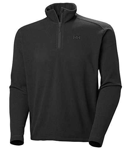 Herren Helly Hansen Daybreaker 1/2 Zip Fleece, Schwarz, 3XL von Helly Hansen