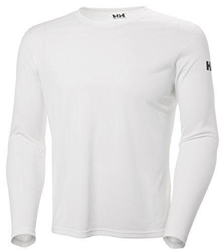 Helly Hansen Herren HH Tech Langarm Crew Funktionsshirt, L, Weiß Helly Hansen Herren HH Tech Langarm Crew Funktionsshirt, L, Weiß von Helly Hansen