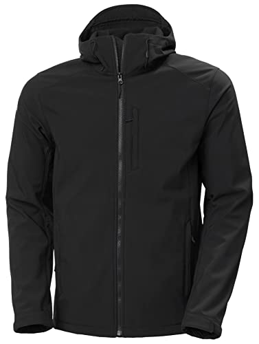 Herren Helly Hansen Paramount Hooded Softshell Jkt, Schwarz, 2XL von Helly Hansen