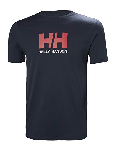 Helly Hansen Herren HH Logo T-Shirt, Marineblau, L von Helly Hansen