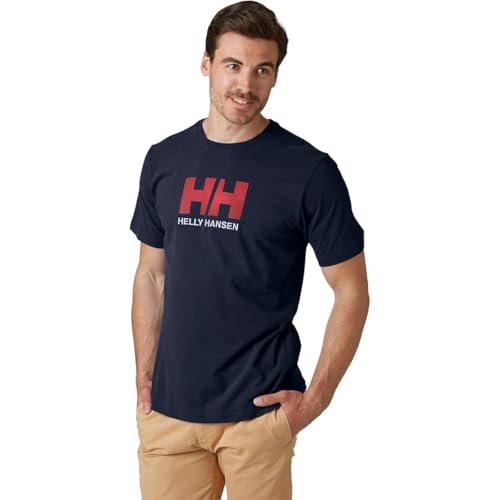 Helly Hansen Herren HH Logo T-Shirt, Marineblau, 5XL Helly Hansen Herren HH Logo T-Shirt, Marineblau, 5XL von Helly Hansen
