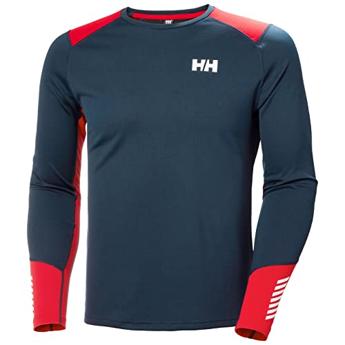 Herren Helly Hansen Lifa Active Crew, Marineblau, XL von Helly Hansen