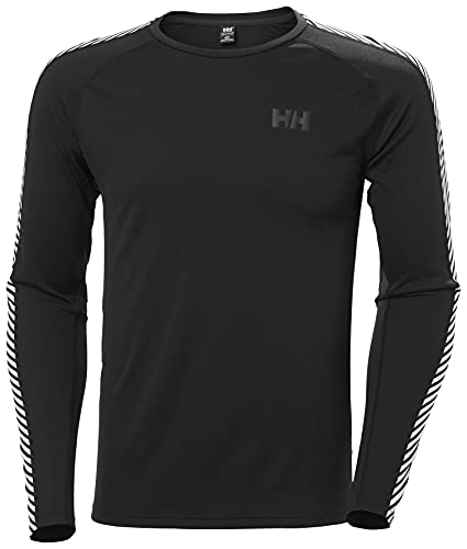 Helly Hansen Herren Lifa Active Stripe Crew, Schwarz, 2XL Helly Hansen Herren Lifa Active Stripe Crew, Schwarz, 2XL von Helly Hansen