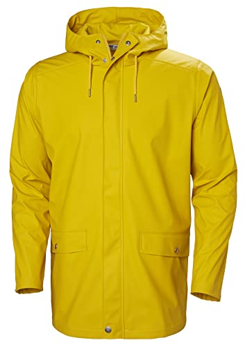 Herren Helly Hansen Moss Rain Coat, Essential Gelb, 2XL von Helly Hansen