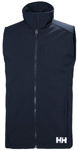 Helly Hansen Herren Paramount Softshell Vest Soft Shell Weste, Marineblau, 2XL Helly Hansen Herren Paramount Softshell Vest Soft Shell Weste, Marineblau, 2XL von Helly Hansen