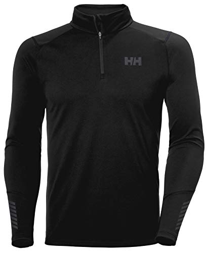 Herren Helly Hansen Lifa Active 1/2 Zip, Schwarz, 2XL von Helly Hansen