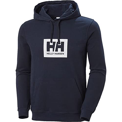 Herren Helly Hansen HH Box Hoodie, Marineblau, M von Helly Hansen
