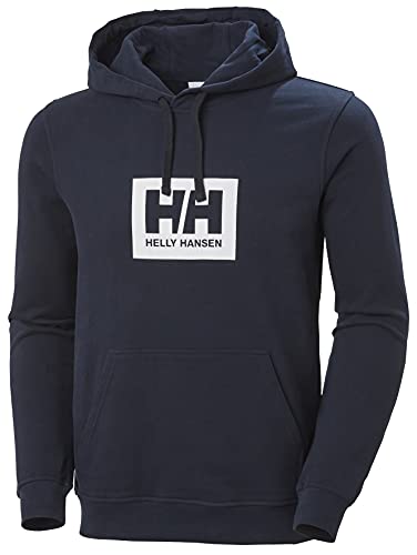 Herren Helly Hansen HH Box Hoodie, Marineblau, M von Helly Hansen