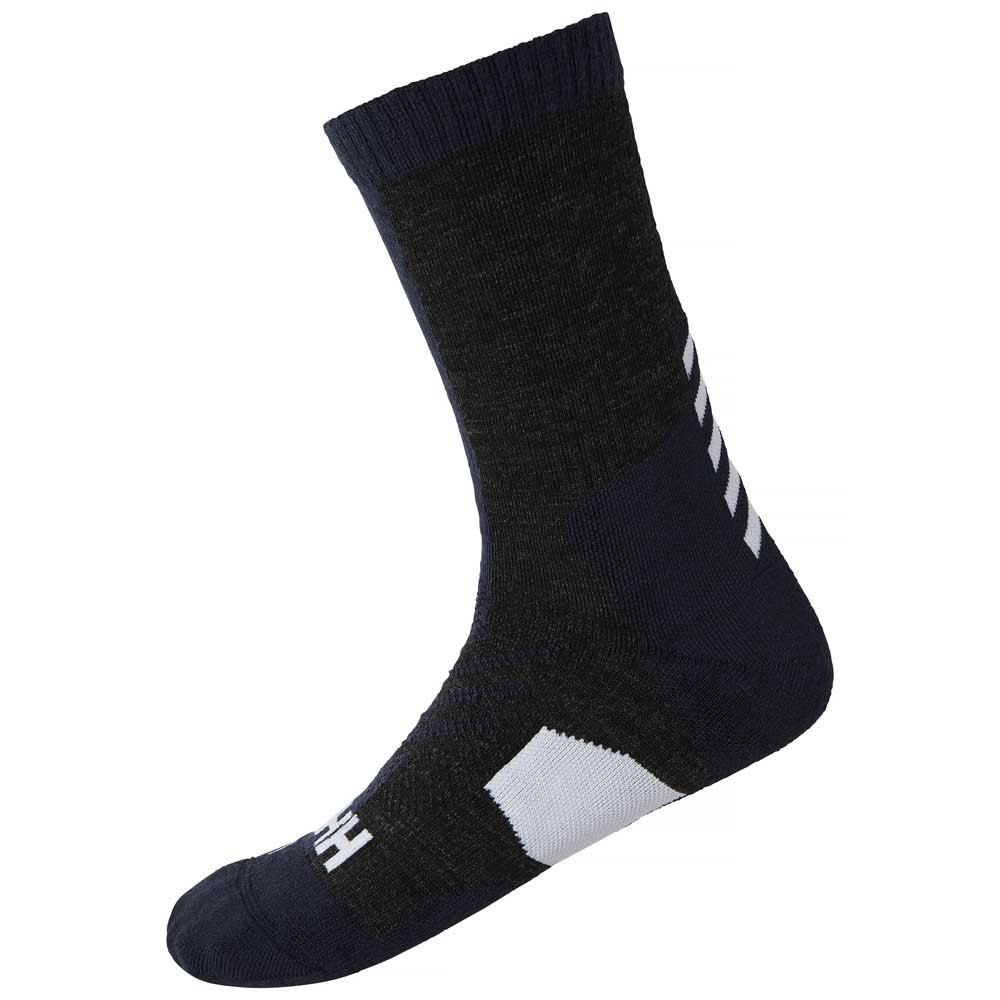 Helly Hansen Hiking Warm Crew Socks Schwarz EU 36-38 Mann von Helly Hansen