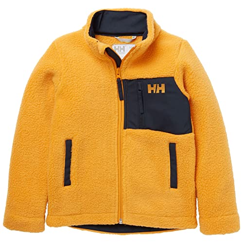 Helly Hansen Jungen Champ Pile Jacket, Orange, 7 Jahre EU von Helly Hansen