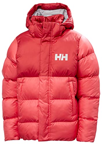 Junior Unisex Helly Hansen Jr Vision Puffy Jacket, Sonnenuntergang Rosa, 14 von Helly Hansen