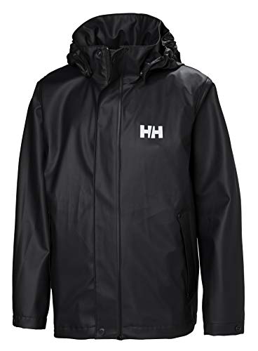 Junior Unisex Helly Hansen Jr Moss Jacket, Schwarz, 8 von Helly Hansen