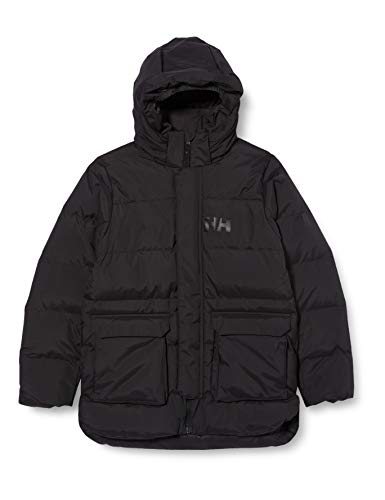 Helly Hansen Kinder Parka Urban Puffy Parka, Black, 10, 41730 von Helly Hansen