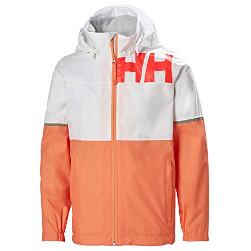 Helly Hansen Kinder Pursuit Regenjacke, Rosa, 8 von Helly Hansen