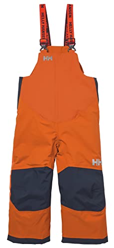 Kinder Unisex Helly Hansen K Rider 2 Ins Bib, Neon Orange, 4 von Helly Hansen