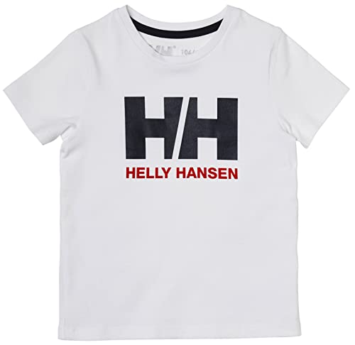 Helly Hansen Kinder Unisex HH Logo T-Shirt, 2, Weiß von Helly Hansen