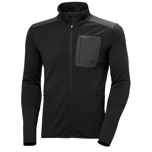 Helly Hansen Herren Lifa Merino Midlayer Jacke, Schwarz, 2XL Helly Hansen Herren Lifa Merino Midlayer Jacke, Schwarz, 2XL von Helly Hansen