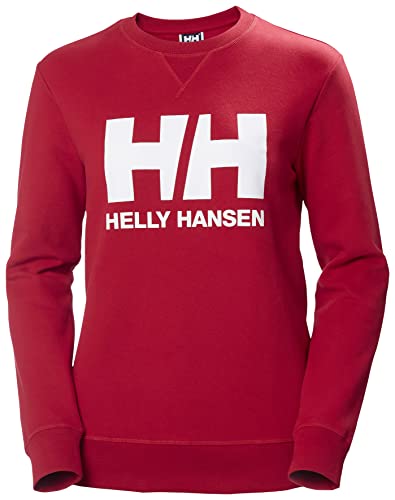 Helly Hansen Logo Crew Sweatshirt 162 Red S von Helly Hansen