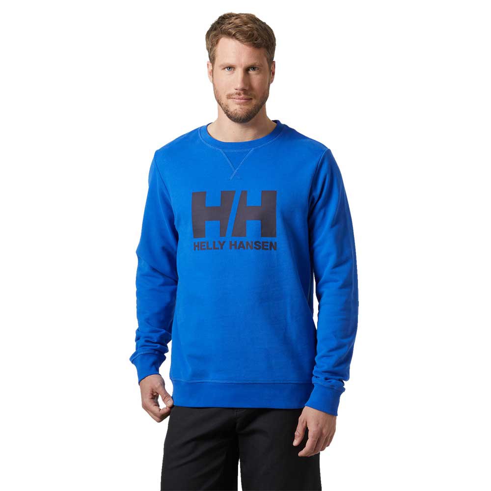 Helly Hansen Logo Sweatshirt Blau S Mann von Helly Hansen