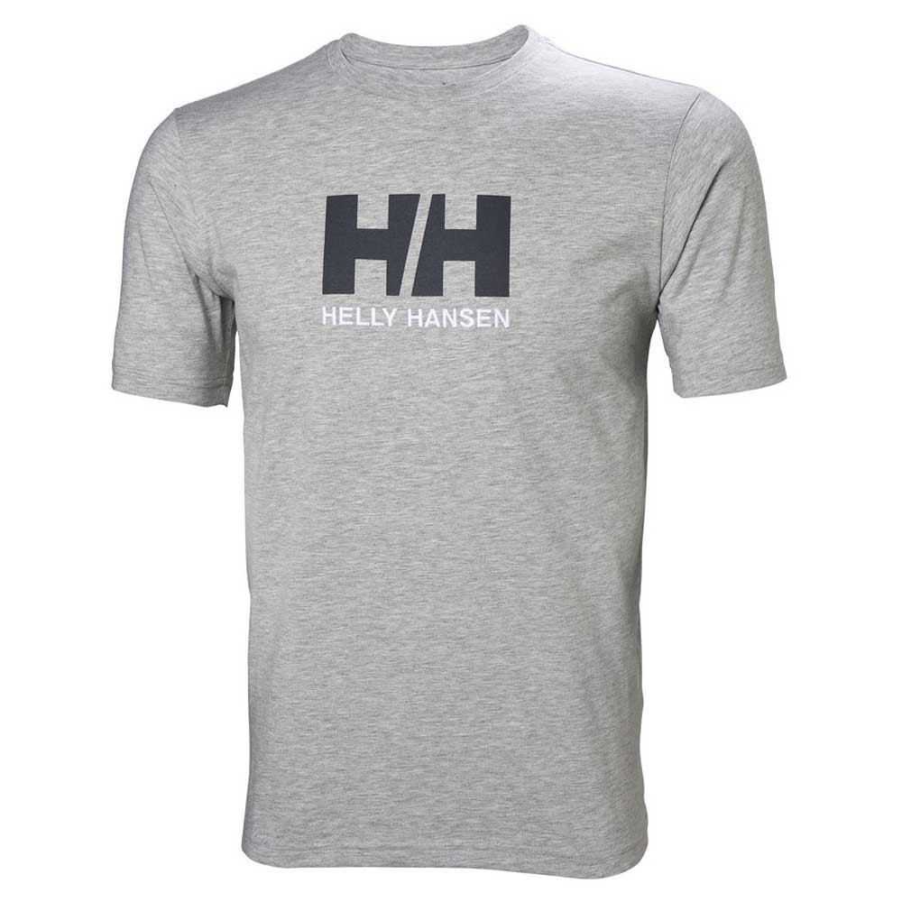 Helly Hansen Logo Short Sleeve T-shirt Grau S Mann von Helly Hansen