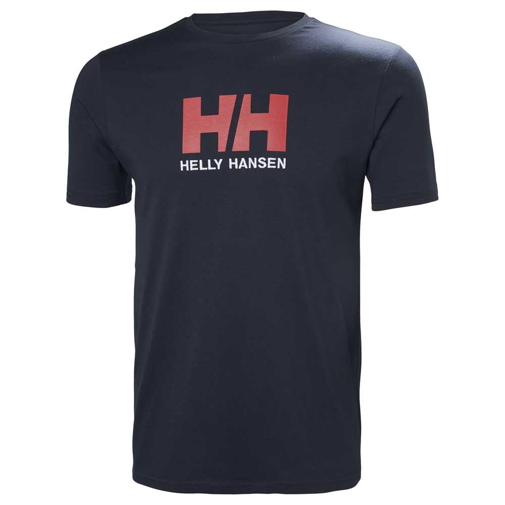 Helly Hansen Logo Short Sleeve T-shirt Blau 2XL Mann von Helly Hansen