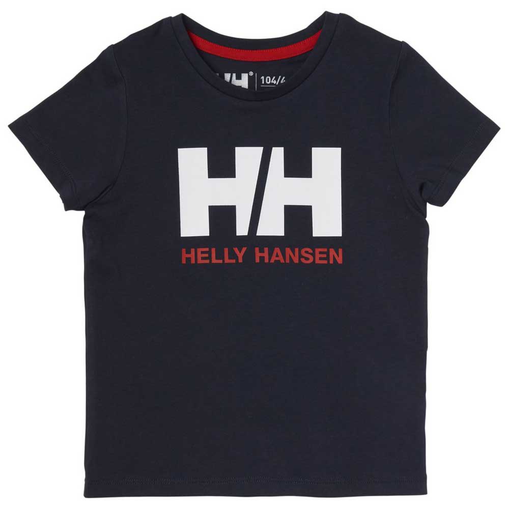 Helly Hansen Logo Short Sleeve T-shirt Blau 5 Years Junge von Helly Hansen