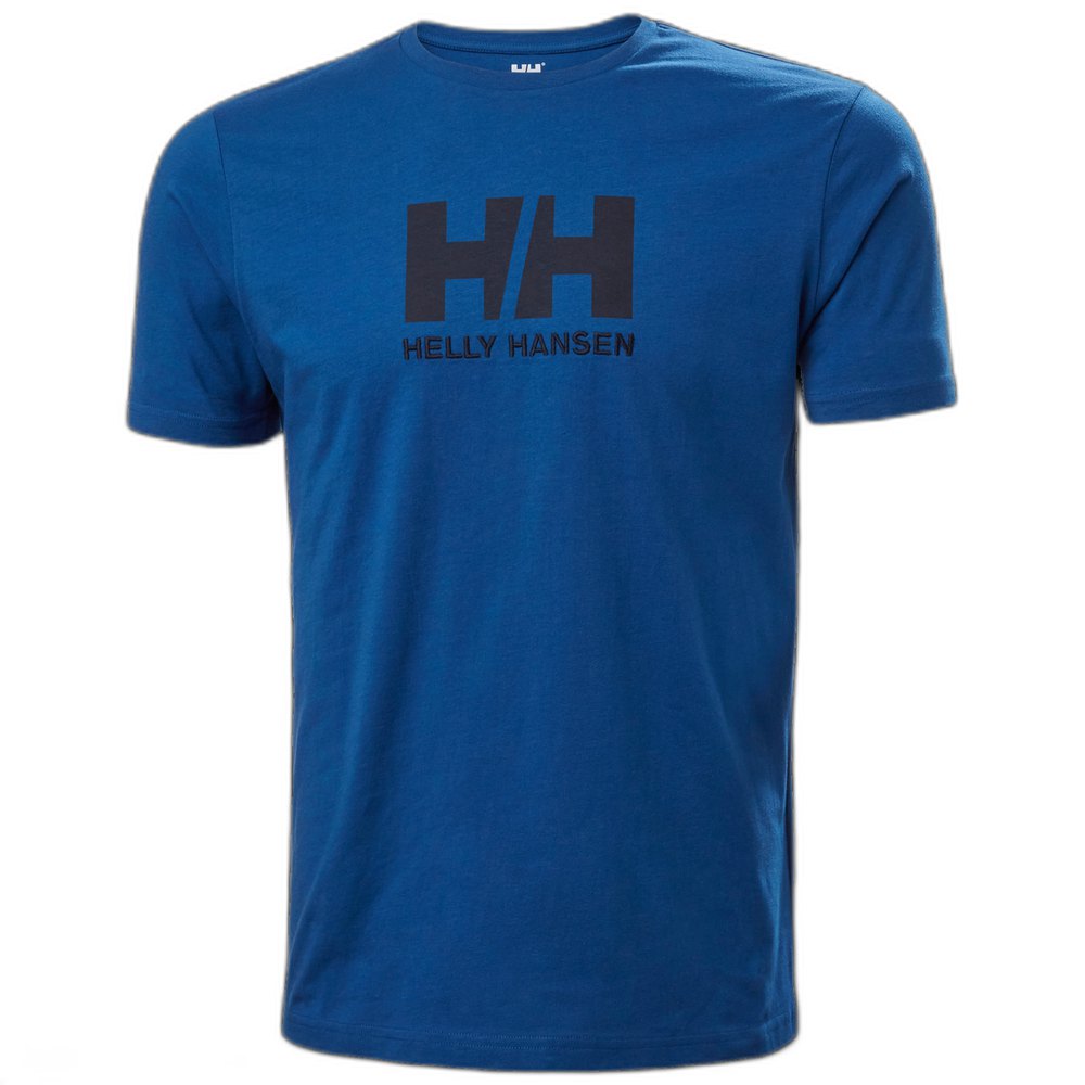 Helly Hansen Logo Short Sleeve T-shirt Blau S Mann von Helly Hansen