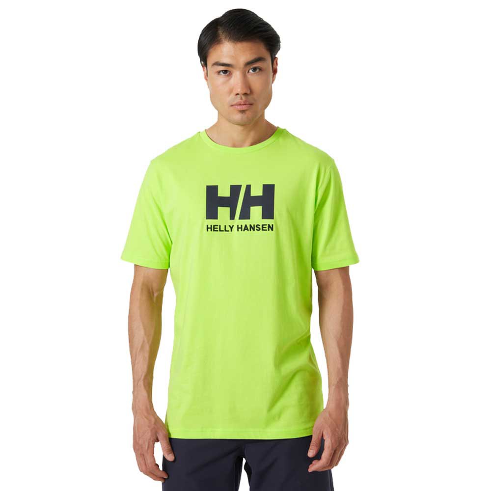 Helly Hansen Logo Short Sleeve T-shirt Grün L Mann von Helly Hansen