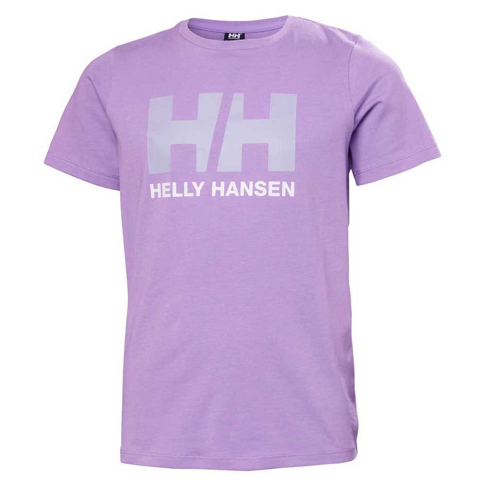 Helly Hansen Logo Short Sleeve T-shirt Lila 10 Years Junge von Helly Hansen