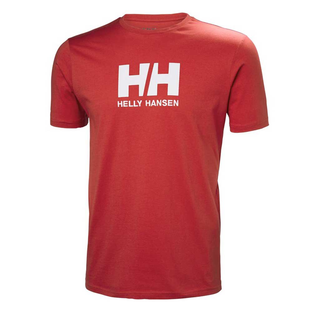 Helly Hansen Logo Short Sleeve T-shirt Rot S Mann von Helly Hansen