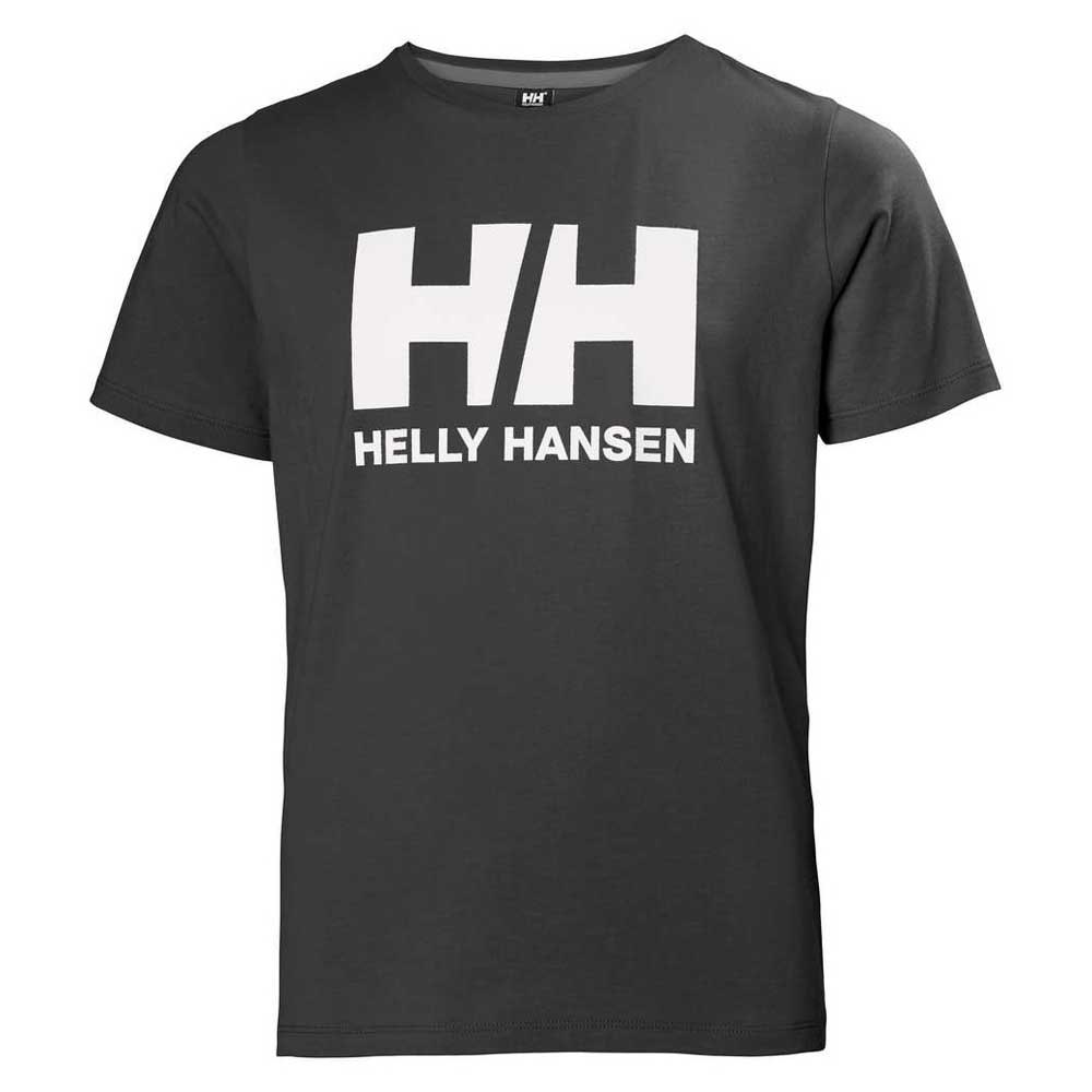 Helly Hansen Logo Short Sleeve T-shirt Schwarz 8 Years Junge von Helly Hansen