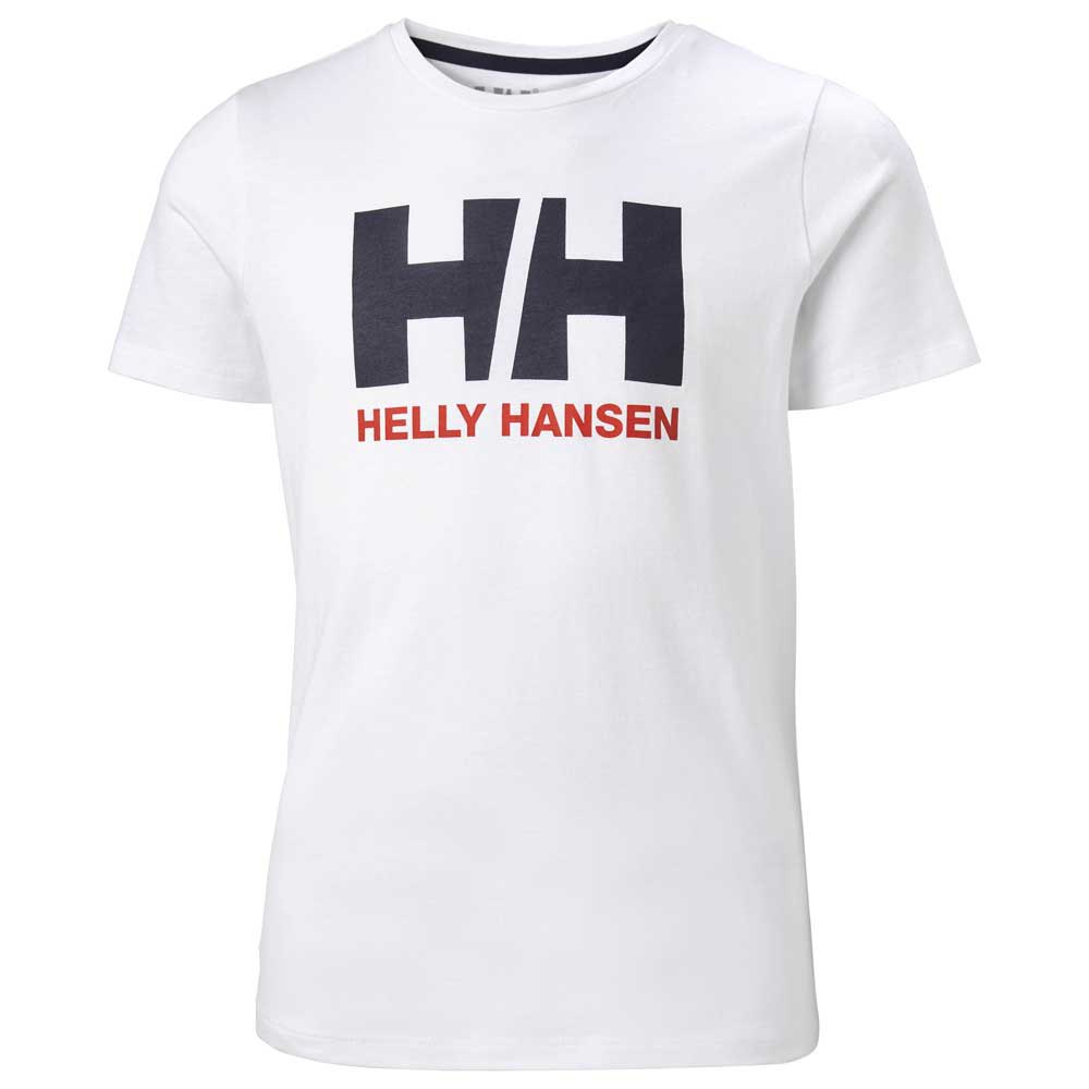 Helly Hansen Logo Short Sleeve T-shirt Weiß 14 Years Junge von Helly Hansen