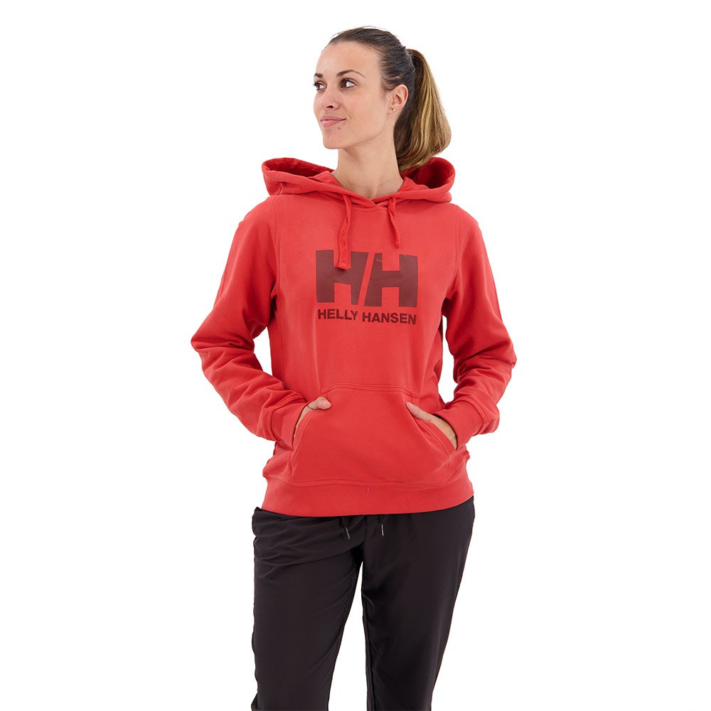 Helly Hansen Logo Sweatshirt Rot L Frau von Helly Hansen