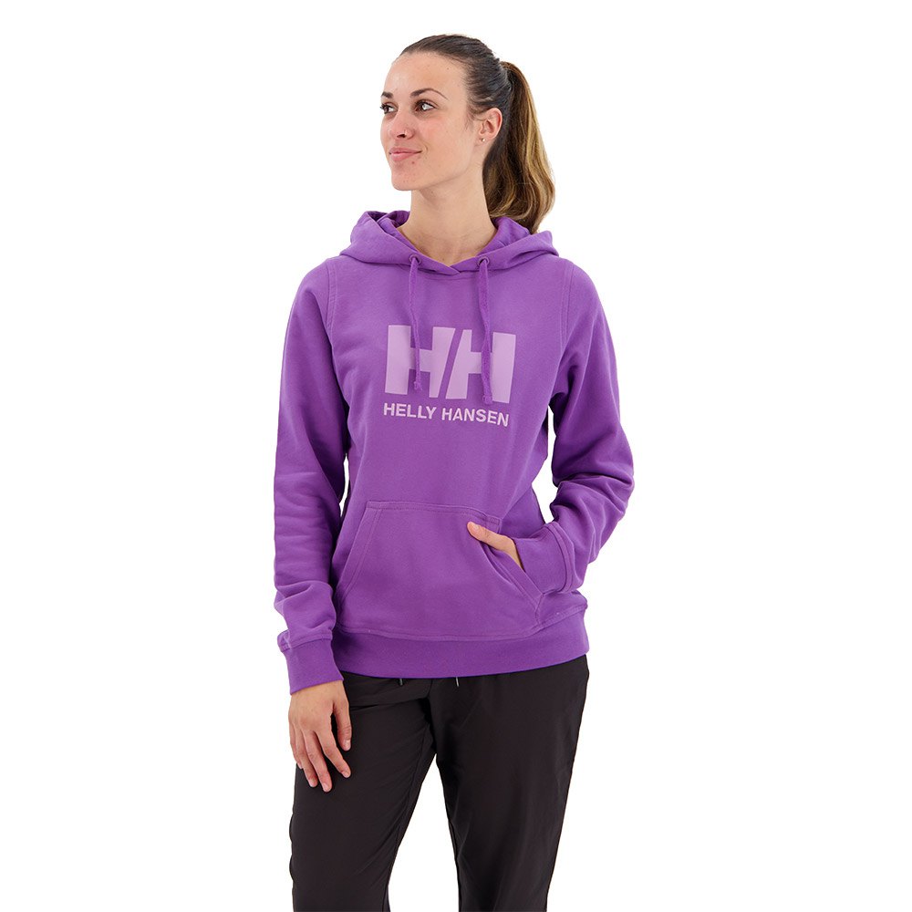 Helly Hansen Logo Sweatshirt Lila XS Frau von Helly Hansen