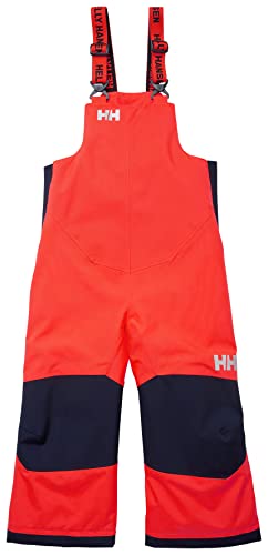 Helly Hansen Kinder Unisex K Rider 2 Ins Bib, Neon Koralle, 4 Helly Hansen Kinder Unisex K Rider 2 Ins Bib, Neon Koralle, 4 von Helly Hansen