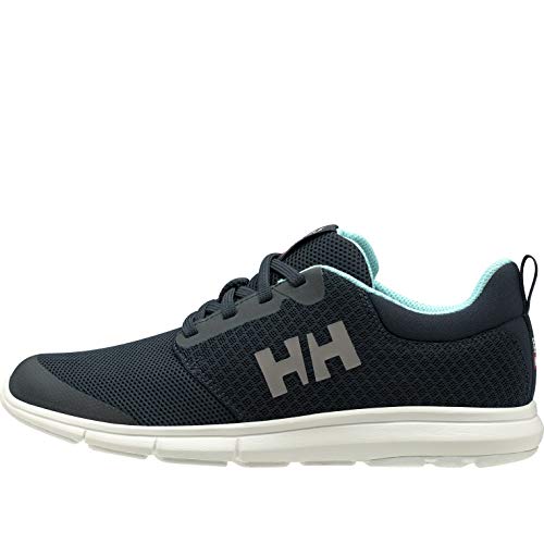 Helly Hansen Sailing and Watersport, Náuticos Mujer, Azul (Marineblau/Gletscherblau/Gebrochenes Weiß), 42 EU von Helly Hansen