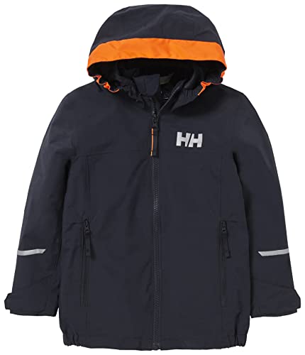 Kinder Unisex Helly Hansen K Shelter Jacket 2.0, Marineblau, 2 von Helly Hansen