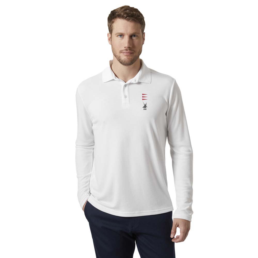 Helly Hansen Skagerrak Quikdry Rugger Long Sleeve Polo Weiß S Mann Helly Hansen Skagerrak Quikdry Rugger Long Sleeve Polo Weiß S Mann von Helly Hansen