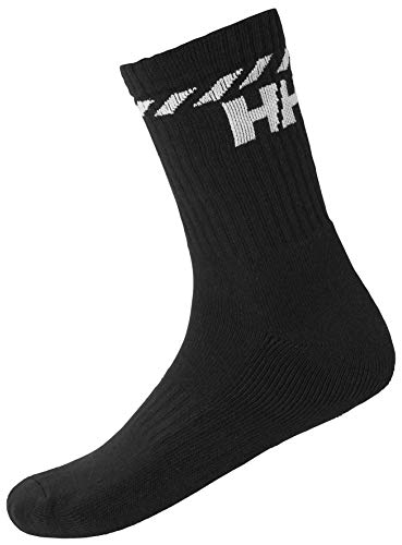 Helly Hansen Unisex Cotton Sport 3pk Baumwollsocken, Schwarz, 47 EU Helly Hansen Unisex Cotton Sport 3pk Baumwollsocken, Schwarz, 47 EU von Helly Hansen