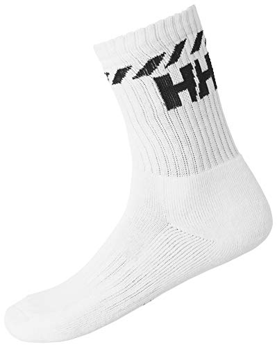 Unisex Helly Hansen Cotton Sport Sock 3Pk, Weiß, 42-44 von Helly Hansen