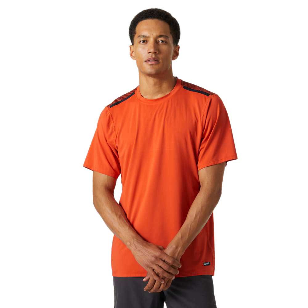 Helly Hansen Tech Trail Short Sleeve T-shirt Orange S Mann von Helly Hansen