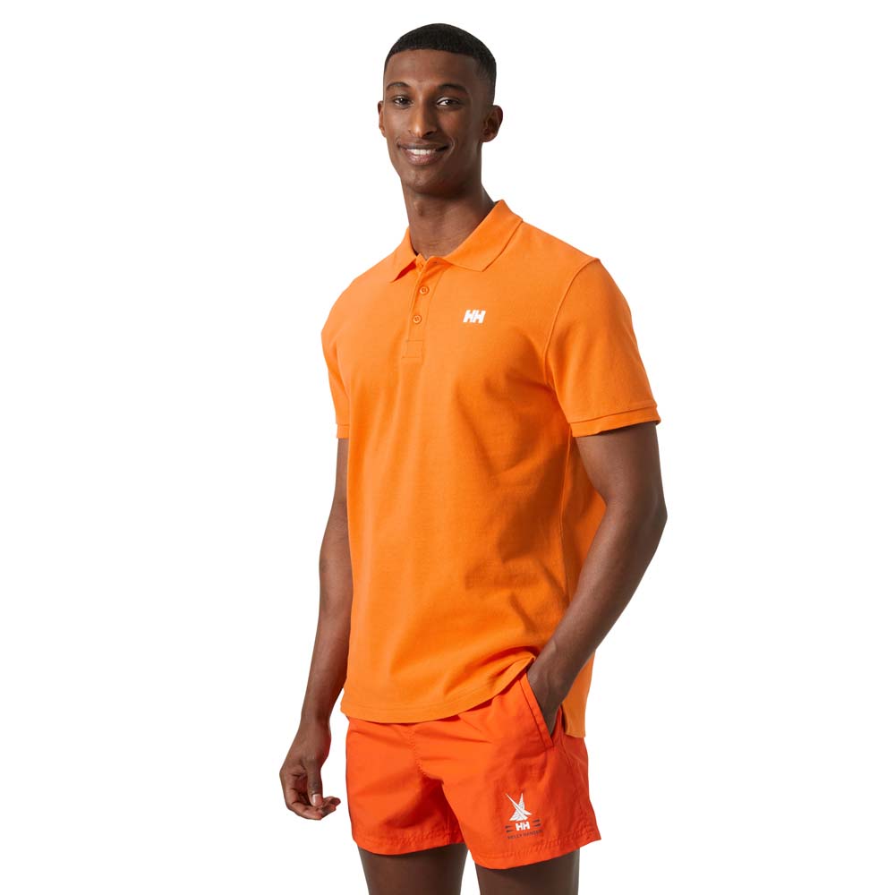 Helly Hansen Transat Short Sleeve Polo Orange M Mann von Helly Hansen