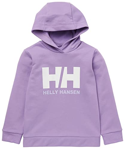 Helly Hansen Unisex Kid's HH Logo Hoodie, Purple, 7 von Helly Hansen