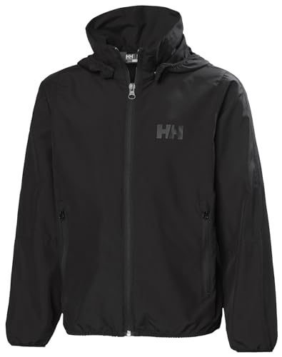 Helly Hansen Junior Unisex Leichte Flight Regenjacke, 10, Schwarz Helly Hansen Junior Unisex Leichte Flight Regenjacke, 10, Schwarz von Helly Hansen