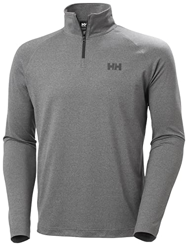 Helly Hansen Herren Verglas 1/2 Zip Sweatshirt, Ebenholz, S EU von Helly Hansen