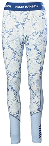 Helly Hansen Damen Lifa Merino Midweight Graphic Pant, Blau, S Helly Hansen Damen Lifa Merino Midweight Graphic Pant, Blau, S von Helly Hansen