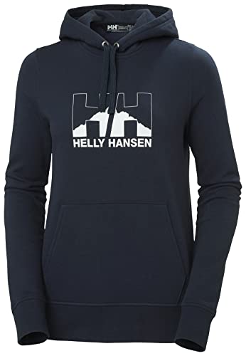 Damen Helly Hansen W Nord Graphic Pullover Hoodie, Marineblau, L von Helly Hansen