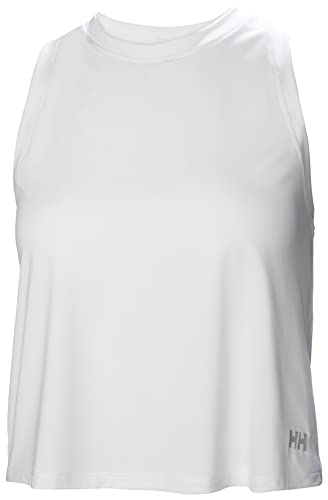 Helly Hansen W Ocean Cropped Tank Top White Womens XS von Helly Hansen